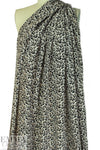 NY designer silk blouseweight - animal graphic