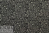 NY designer black/white confetti silk georgette 1.875 yd