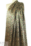NY designer confetti pieces silk charmeuse