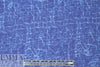 NY designer silk blouseweight - batiky blue