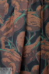 NY designer stork convention silk blouseweight