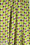 NY designer silk blouseweight - 3-D graphic 1.625 yd