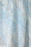 Whit 3-ply silk - blue/gray featherscape
