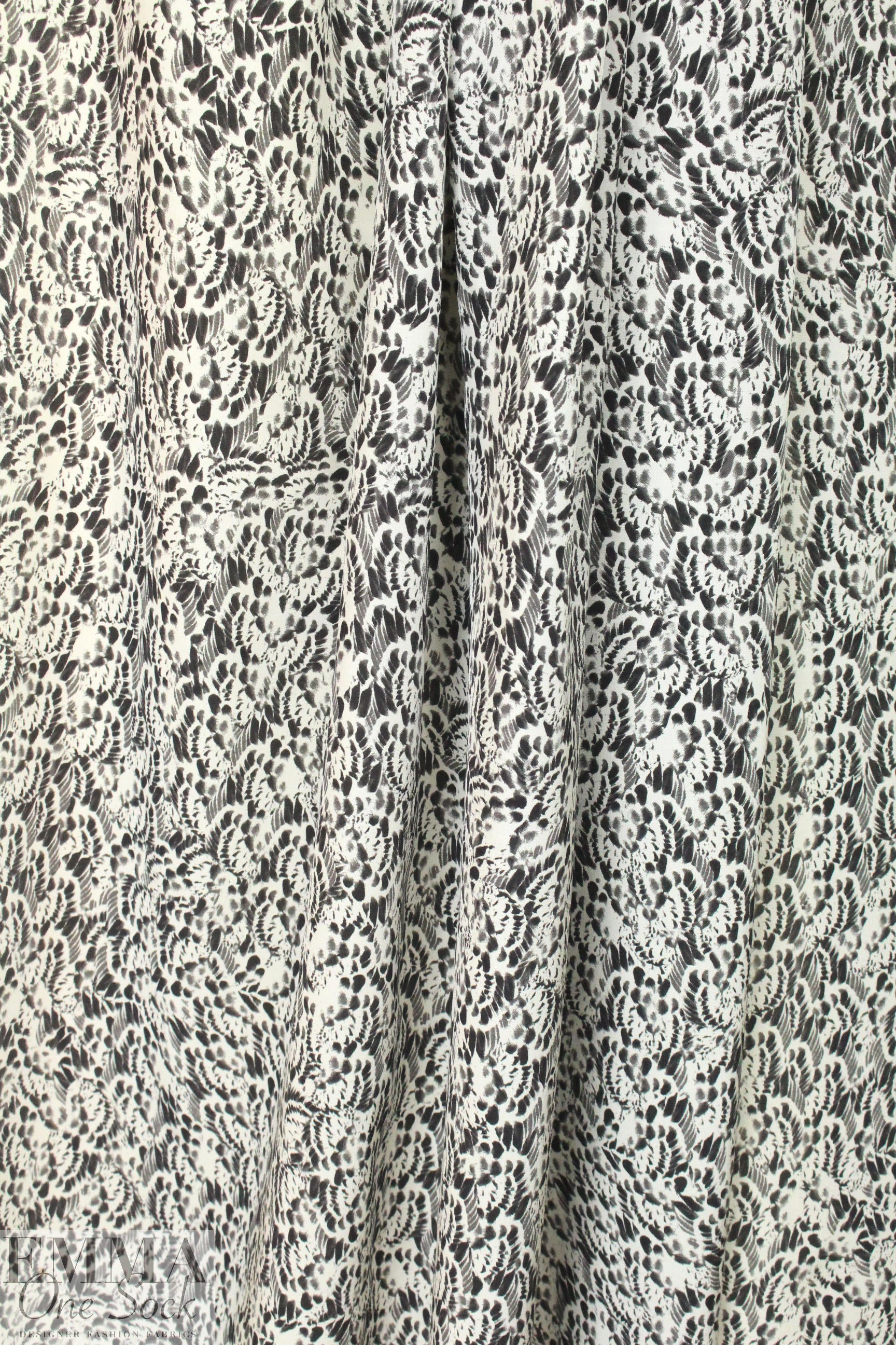 Rebecca Tayl0r 'feathery scallops' silk blouseweight