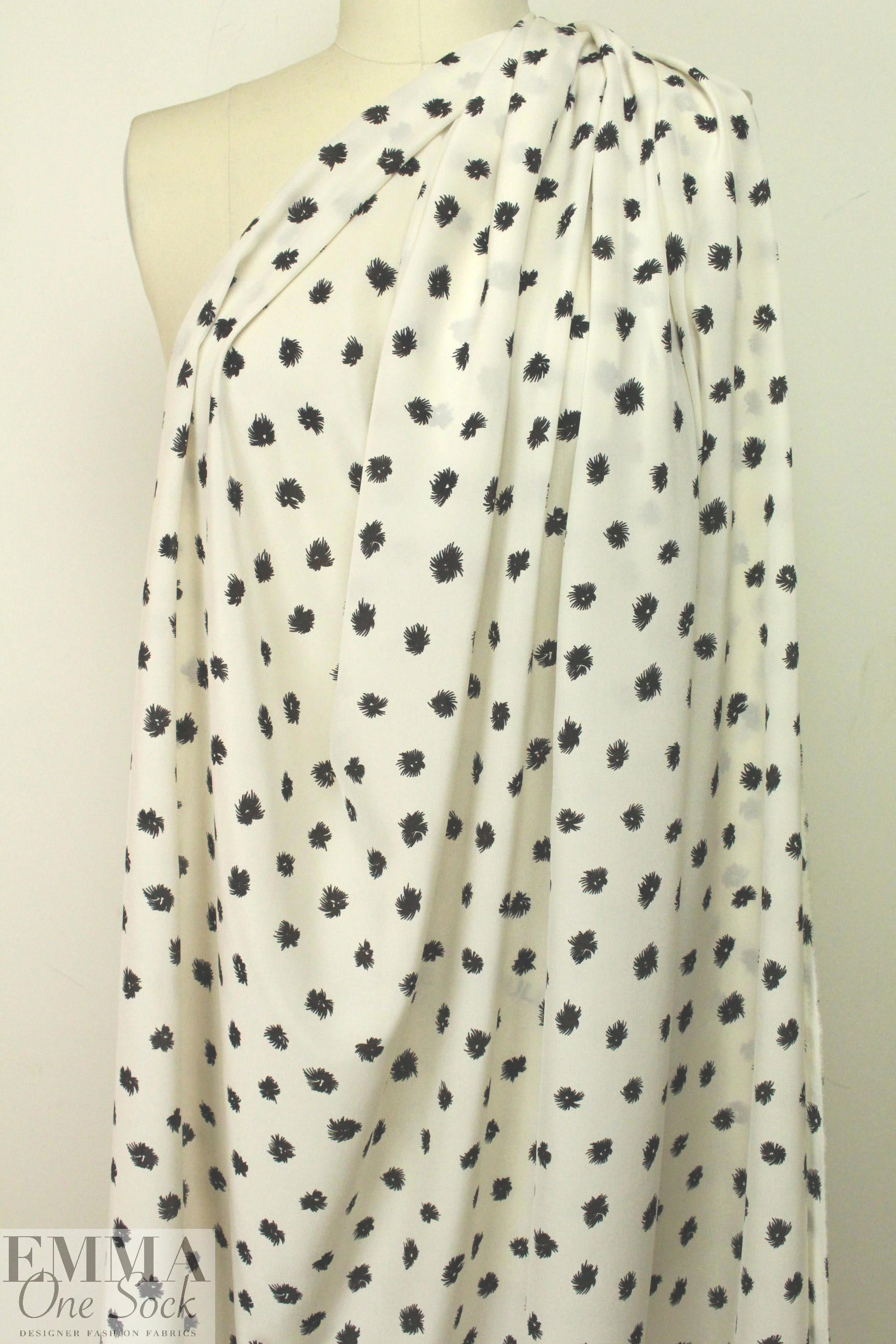 Rebecca Tayl0r 'fluff balls' silk blouseweight