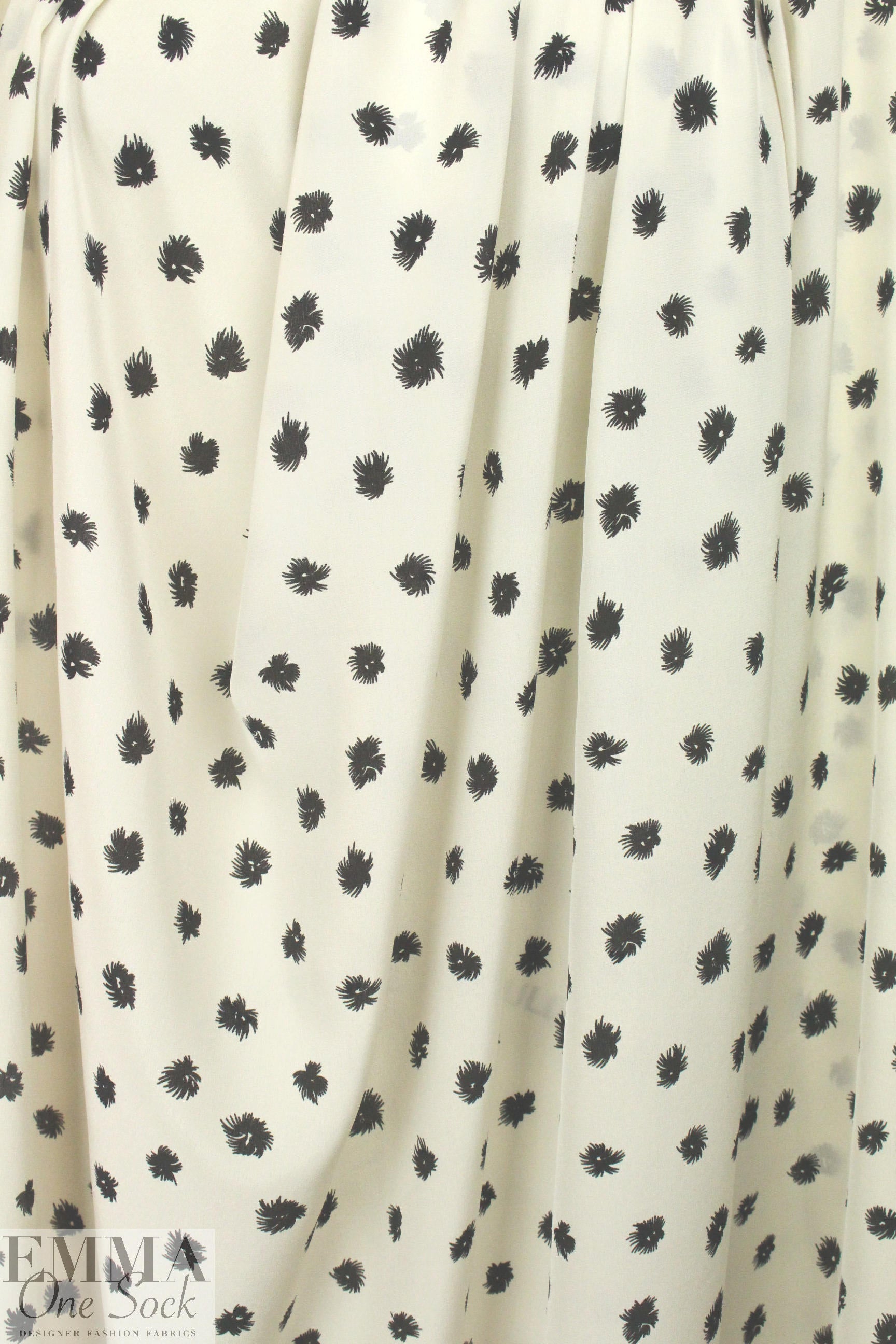 Rebecca Tayl0r 'fluff balls' silk blouseweight