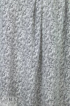 NY designer 'shades of gray' silk blouseweight