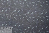 Rebecca Tayl0r bird sketch stretch silk chiffon - navy
