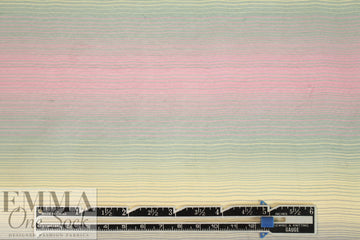 famous designer silk chiffon, stripey ombre'