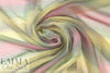 famous designer silk chiffon, stripey ombre' 1.25 yds