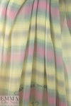 famous designer silk chiffon, stripey ombre' 1.875 yd