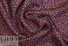 NY designer deep plum/pink blush 'v' silk CDC 1.66 yd