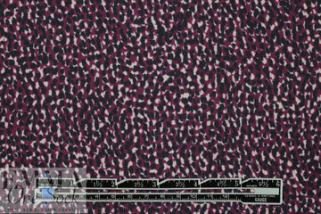 NY designer plum/midnight speckled silk georgette 2 yd