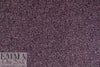 NY designer plum/midnight speckled silk georgette 2 yd