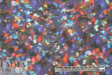 Rebecca Tayl0r 'blurry gems' stretch silk chiffon
