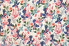 NY designer garden display silk charmeuse .875 yds
