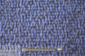 Mi11y textured blues sheer silk jacquard
