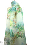 Monique Lhui11er silk double organza - 'Eden' 1.625 yd