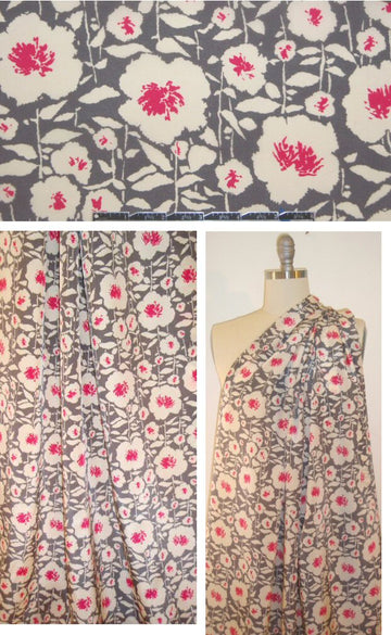 designer pink/vanilla/graphite silk CDC