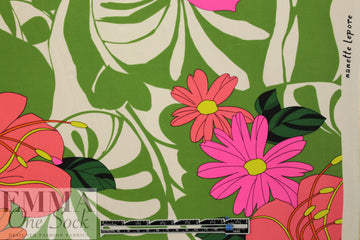 famous designer silk crepe de chine - Pucci-esque 1.875 yd
