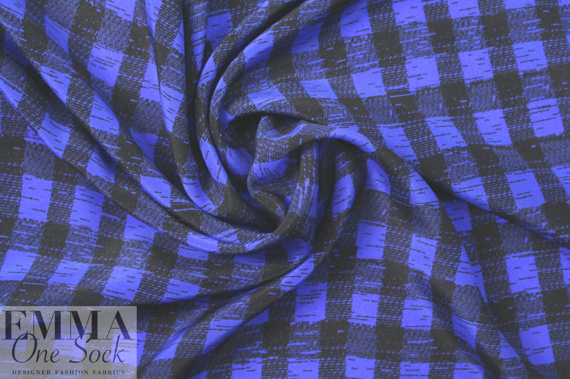 3.1 Phi11ip Lim silk blouseweight - black/blue check