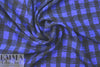 3.1 Phi11ip Lim silk blouseweight - black/blue check 2 yd