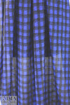 3.1 Phi11ip Lim silk blouseweight - black/blue check 2 yd