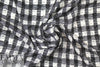 3.1 Phi11ip Lim silk blouseweight - black/white check