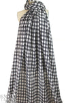 3.1 Phi11ip Lim silk blouseweight - black/white check