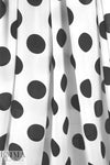 3.1 Phi11ip Lim silk blouseweight - black dots