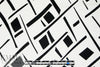 NY designer silk stretch charmeuse - dash 'n' square