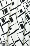 NY designer silk stretch charmeuse - dash 'n' square