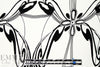 NY designer silk crepe de chine - art deco