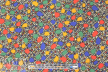 Abraham vintage couture silk blouseweight - primary dots