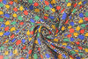 Abraham vintage couture silk blouseweight - primary dots 1.25 yds
