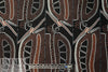 Italian seed pod graphic silk blouseweight
