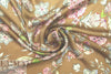 Italian 'hand-painted' floral silk crepe de chine