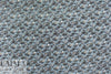 NY designer bonnets print silk shantung