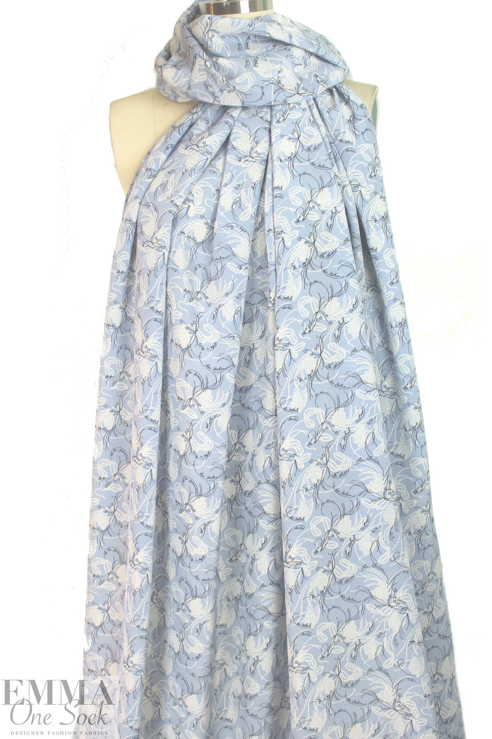 Cinq @ Sept 'les e'toiles et l'amour' silk crepe de chine