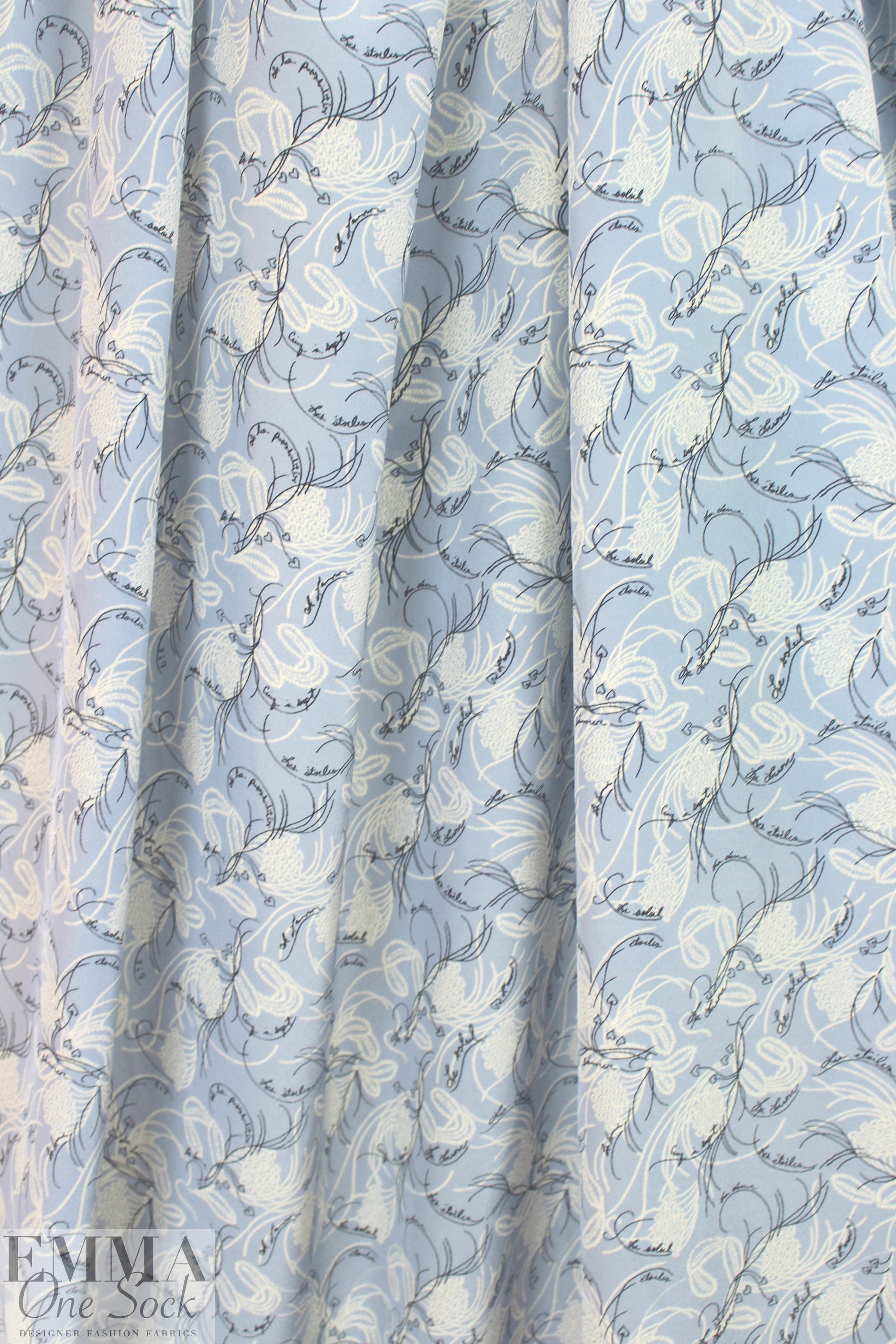 Cinq @ Sept 'les e'toiles et l'amour' silk crepe de chine