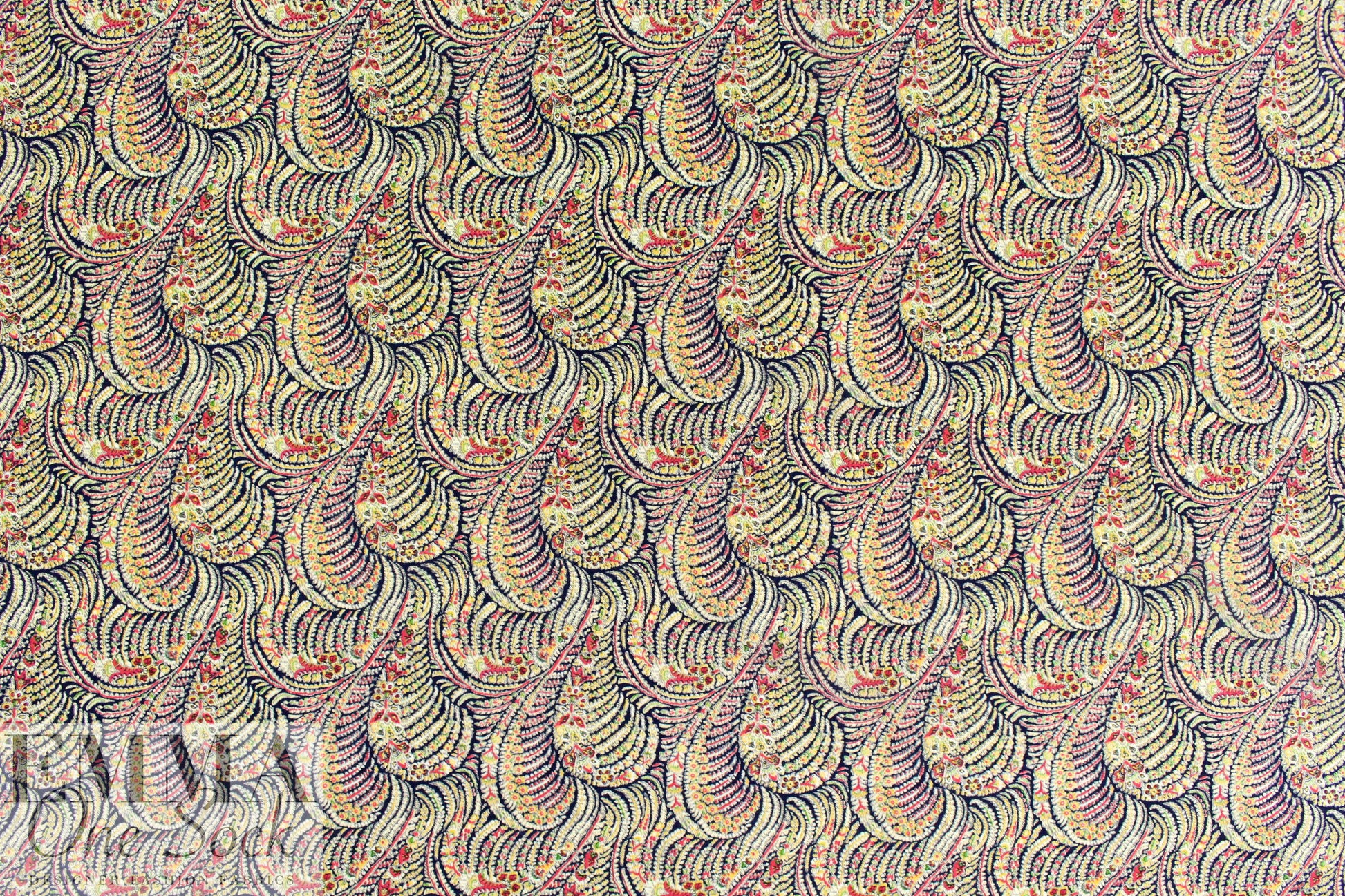 Liberty Art Fabrics: intricate paisley silk CDC 1.625 yds