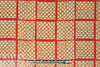 NY designer 'weaving windows' graphic silk charmeuse 1.5 yd