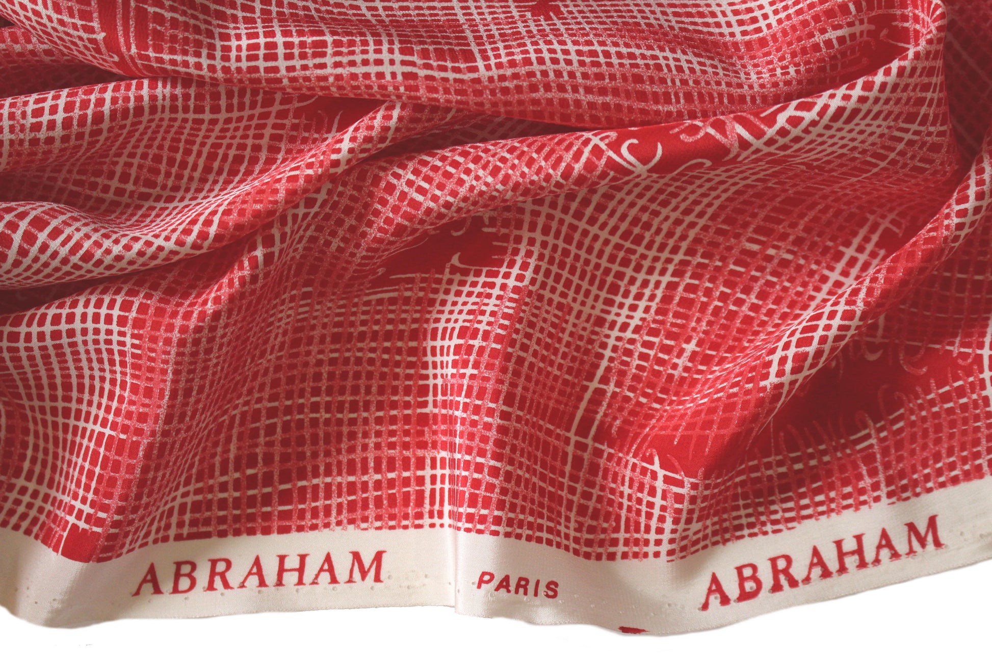 Abraham vintage couture silk blouseweight - 'threadbare'
