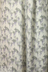 NY designer wisteria print 3-ply silk
