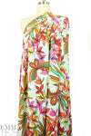 CA designer 'butterfly garden' silk blouse weight