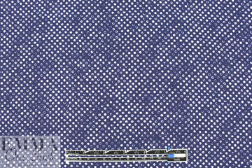 Rebecca Tayl0r blue/white 'broken dot' silk blouseweight