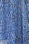 Rebecca Tayl0r edgy graphic silk blouseweight - blue .75 yds