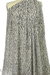 Rebecca Tayl0r edgy graphic silk blouseweight - ivory 1.75 yd