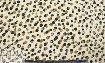 Rebecca Tayl0r 'faceted dots' stretch silk blouseweight