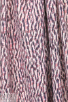 Rebecca Tayl0r edgy graphic silk blouseweight - pink 1.25 yds